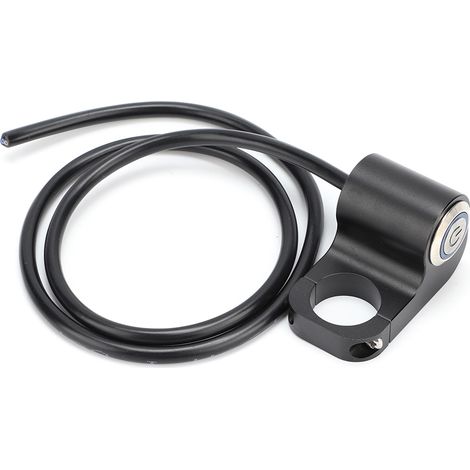 22MM Commutateur Guidon Inox Modifié Phare avec Témoin Lumineux (1/5)