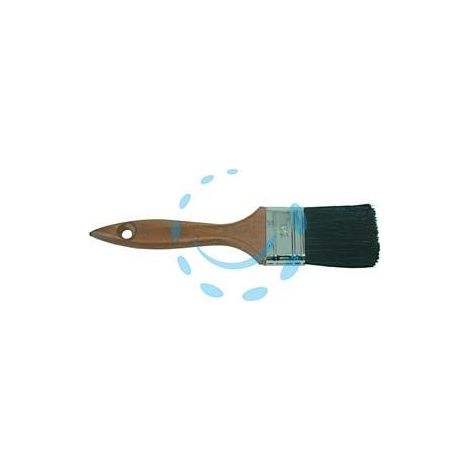 PENNELLESSE SETOLA NERA MANICO LEGNO - mm.70x14x59