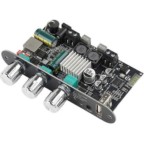 Module amplificateur audio Bluetooth ZK-1001U DC 9-24V 100W Mono pour home cinéma TPA3116D2 (1/5)