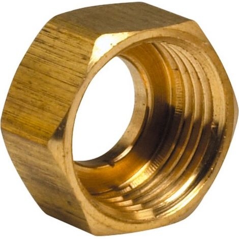 Écrou 6 pans pour collet battu 374G Ø20 - 3/4" - THERMADOR 374G2020