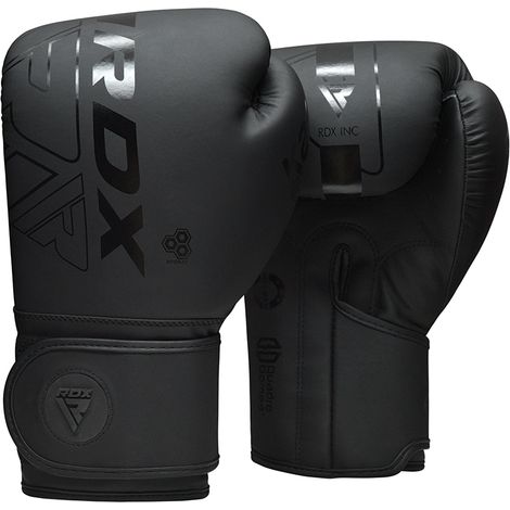 RDX F6 Kara Gants de Boxe Noir 16oz Cuir PU - RDX - BGR-F6MB-16OZ
