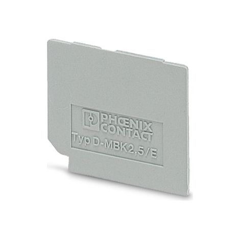 D-MBK 2.5/E - Coperchio di chiusura