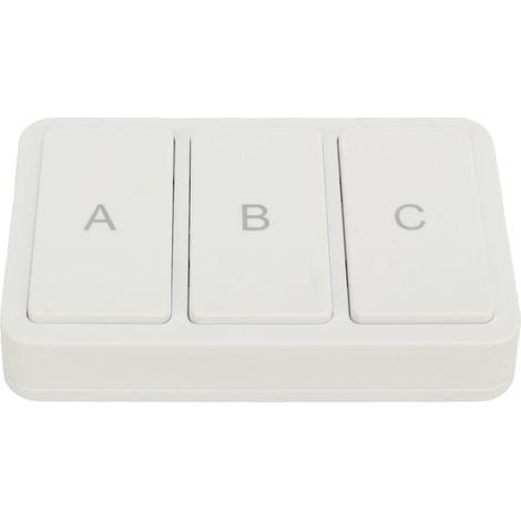 Télécommande sans fil à 3 boutons avec système ZigBee pour la maison (1/5)
