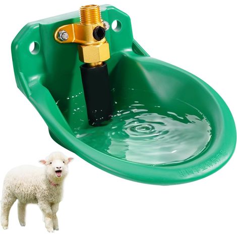 Abreuvoir Automatique pour Moutons, Veaux, Bovins, Cochons, Chiens, Porcelets (Valve d'eau en Cuivre) (1/5)