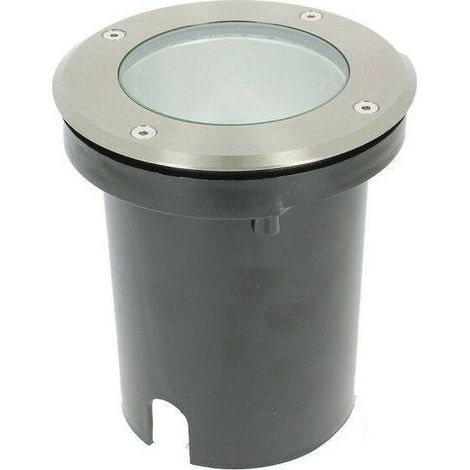 Spot encastrable extérieur sol GU10 orientable IP67 – Corps en fonte d'aluminium et inox – Pour éclairage de terrasses et jardins (1/5)