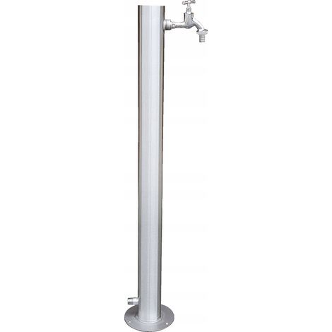 Rubinetto da giardino da 3/4", 95 cm, per idrante a colonna con raccordo laterale da 3/4". (1/4)
