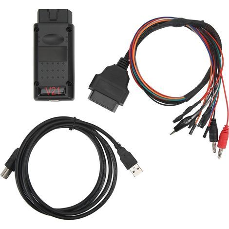 Interface de reprogrammation ECU MPPS V21 Outil diagnostic complet K-Line CAN pour Fiat Opel lecture écriture cartographie (1/4)