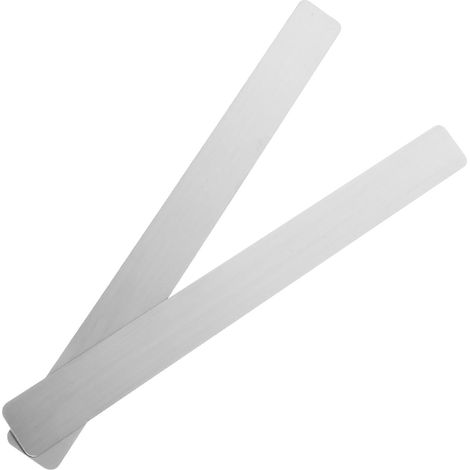 Lot de 2 bandes adhésives en fer pour tableau mémo mural, support (1/5)