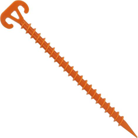 Piquets de tente extérieur 28cm, vis de fixation au sol pour camping et randonnée, clous de sol (1/5)