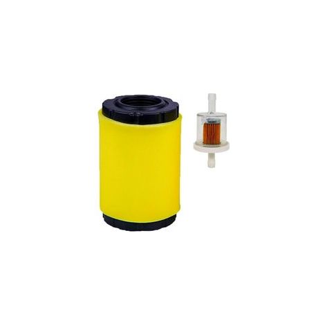 796031 Luftfilter mit Kraftstofffilter, ersetzt B&S 591334 594201 797704 31A507 31A607, Luftfilter für Rasenmäher (1/4)