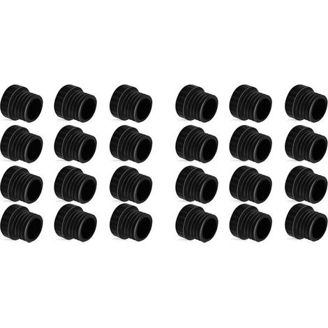 24 tapas para portalámparas, tapas de seguridad para guirnaldas de luces, cubiertas para portalámparas (1/2)