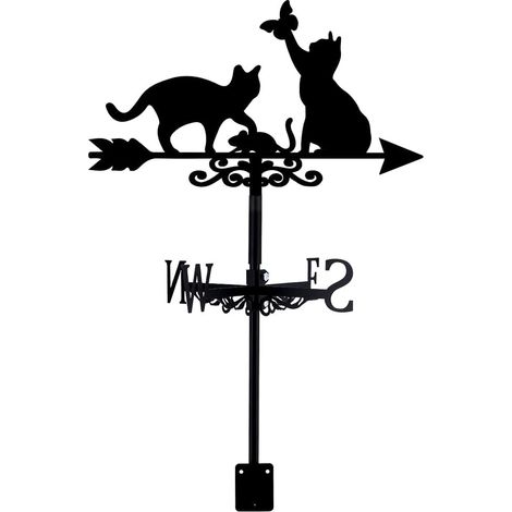Veleta de metal para jardín, veleta de metal para exteriores, veleta de metal para jardín, veleta de metal para exteriores, veleta de metal para jardín, decoración de granja, viento
