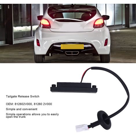 Interrupteur de Déverrouillage de Hayon 81260-2V000 pour Hyundai Veloster 1.6L 2012-2017 - Bouton Extérieur Haute Durabilité (1/5)