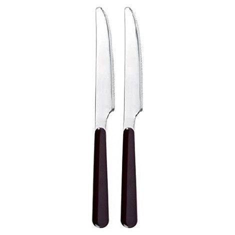 Excelsa coltelli Trendy acciaio inox bordeaux 2 pezzi