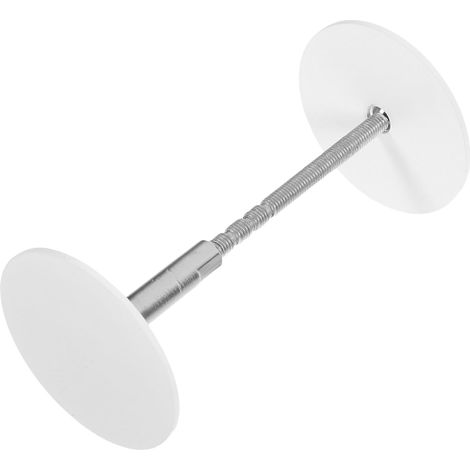 Cache-trou de porte décoratif en acier inoxydable (1/5)
