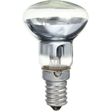 Ampoule à incandescence de rechange E14 R39 30W à visser, réflecteur transparent, compatible avec les lampes à lave (1 pièce). (1/4)