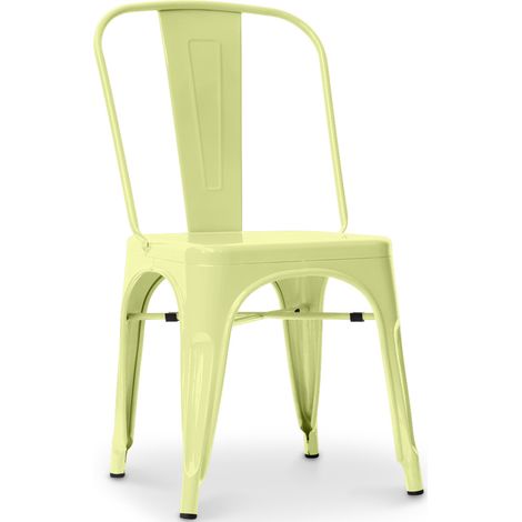 Silla de Comedor de Acero - Diseño Industrial - Nueva Edicion - Stylix (1/5)