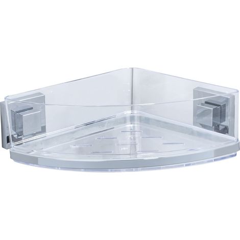 étagère d'angle en Acier INOX Quadro Brillant (1/5)