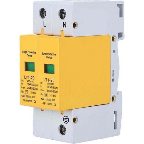 Ulisem Dispositif de Protection Contre Les Surtensions, 2P LT120 20 ka House Surge Protective Low Voltage Parafoudre