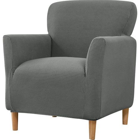 Sofa covers, armchair covers, chair covers, jacquard fabric, high-elasticity sofa covers, living room sofa covers, home decor, cat-friendly furniture covers (dark gray) (1/5)
