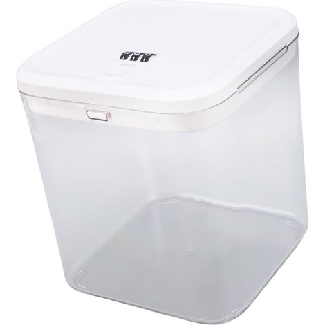 Boîte verrouillable à code pour médicaments, frigo, en-cas, aliments, smartphone, maison, dortoir, bureau, blanc transparent (1/5)