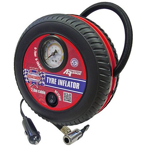 FAITHFULL Gonfleur compresseur air portable 12V 7bar (1/2)