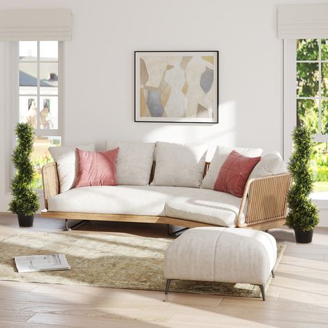Plante artificielle en spirale, cèdre spiralé avec pot, 90 cm, cèdre artificiel pour décoration intérieure et extérieure, vert (1/5)