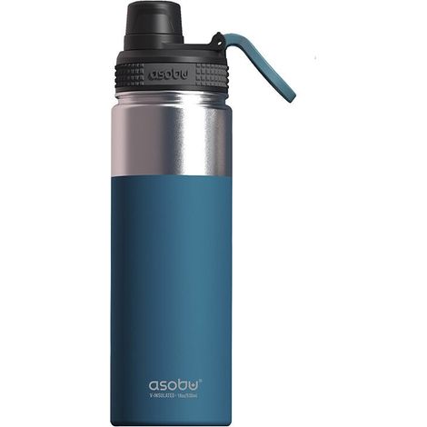 Asobu Alpine Flask Isolierflasche blau 530 ml