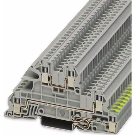 Phoenix Contact Installationsetagenklemme 0,2-4qmm 5,2mm gr UTI 2,5-PE/L/L