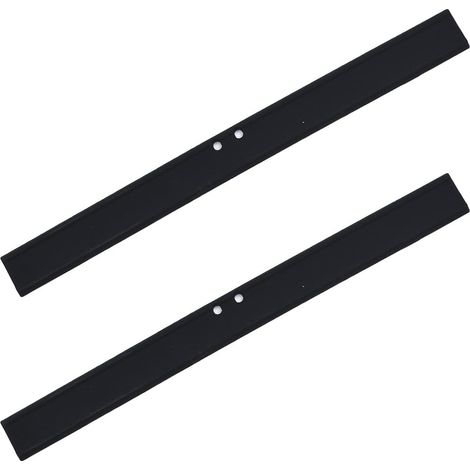2 Pièces Lèvre en Caoutchouc de 31 cm, pour raclette de Douche, Blanc Lèvres de Rechange en Silicone, pour Remplacement de L’Ancien Caoutchouc de Raclettes de Douche, Souple (1/5)