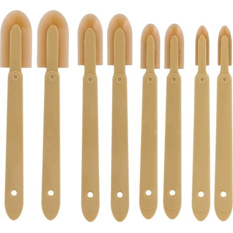Ensemble 8 outils de calfeutrage en caoutchouc : spatules de finition réutilisables, retireur de joint, lissant et applicateur d’étanchéité pour cuisine, salle de bain, carreaux, fenêtres et sol – 4 t (1/5)
