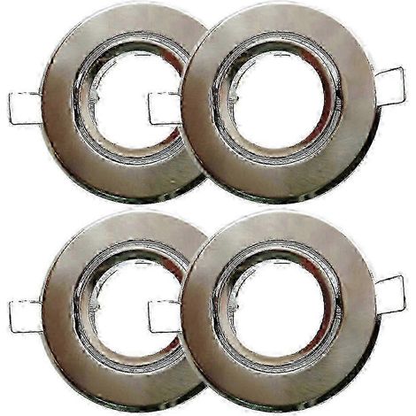 Kit d'éclairage encastré pour trous de 50/60 mm, 4 spots MR11 GU4 à économie d'énergie (1/5)