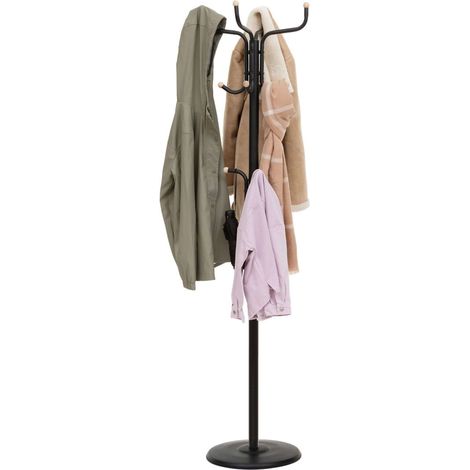 11 ganci per cappotti 176,5 cm nero - 5five (1/5)