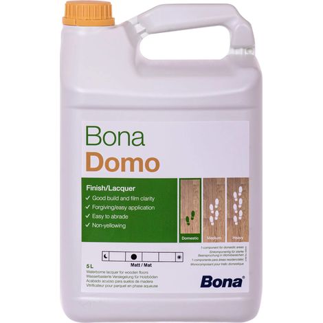 BONA Domo 5 Liter matt 1K Wasserlack (1/5)