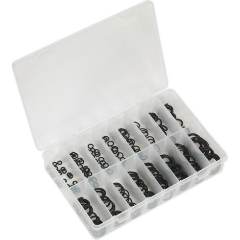 Sealey AB004OR Rubber O-Ring Assortment 225pc (1/4)
