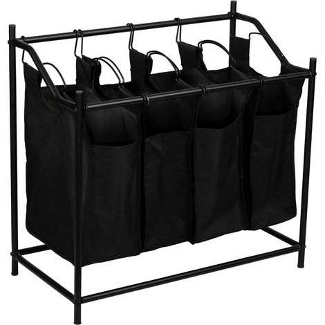 Cesto para la ropa sucia con 4 compartimentos capacidad 18 litros 030008014