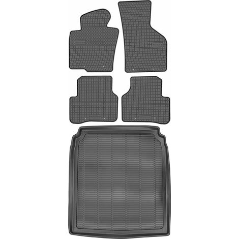 Juego de alfombrillas de goma para coche y maletero para Volkswagen Passat B6 Sedán (2005-2010). (1/5)