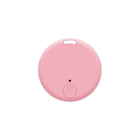 Traceur GPS portable sans fil pour voiture, animaux de compagnie, clés d'enfants, rose.