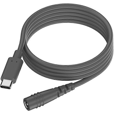 Mini-USB-C-auf-DC-Buchse-Kabel mit Überlast- und Kurzschlussschutz 2 Meter langes USB-C-auf-DC-Ersatzkabel (1/5)