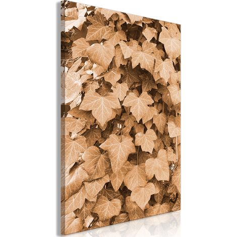 Quadro - Edera autunnale (1 pezzo) verticale (1/3)