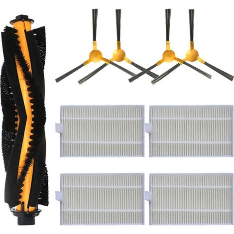 Kit d'accessoires de Rechange pour 800T 820S , Ensemble de pièces de Balai Principal Brosse latérale (9 KIT ) (1/5)