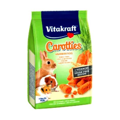 CAROTTES Snacks Carotte pour les rongeurs Vitakraft - 50 g