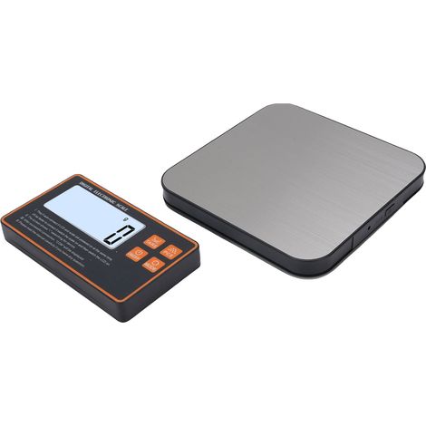 Balance de Cuisine Sans Fil Écran Déporté Plateau Inox Aimanté Numérique Électronique 15KG Préparation Repas Aliments (1/5)