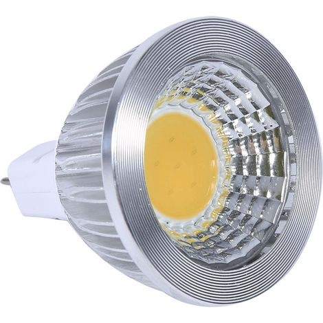 Spot Led Mr16 - 3 W - Blanc Naturel - Technologie Cob - Pour Éclairage Directionnel Intérieur Extérieur - Lot De 10 (1/2)