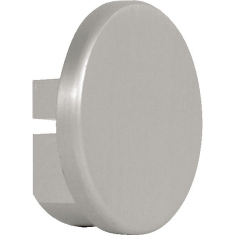Embout rond pour main courante aluminium anodisé argent - DUVAL - 61-0102-3001