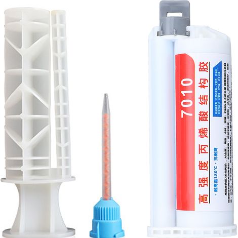 Colle structurelle acrylique haute résistance, séchage rapide, résistante aux hautes températures, adhésif de soudure 50ml (1/5)