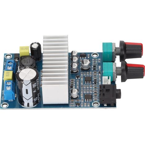 100-W-Digitalverstärkerplatine mit Bassausgang für Subwoofer, 12–24 V DIY-Lautsprecherverstärkermodul