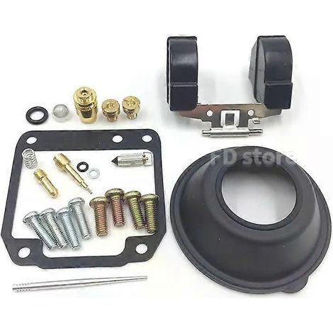 Kit de réparation de carburateur Mikuni BS26SS de qualité pour Suzuki GN125 (1982-2001), avec membrane et flotteur. (1/5)