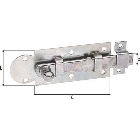 GAH Alberts Verrou de fenêtre ( 8002902175 ) Longueur 100 mm Largeur 30 mm Forme droite Sortie 29 mm (1/3)