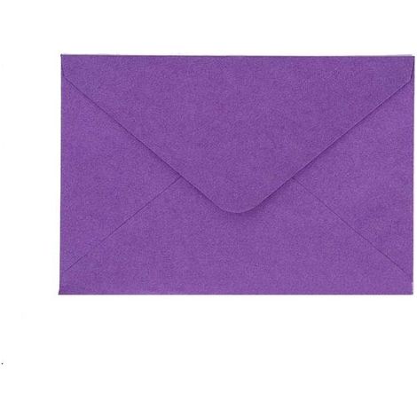 100 buste (13,5 x 18,5 cm) per partecipazioni di nozze, biglietti di Natale, inviti in acrilico e foto, viola (1/5)